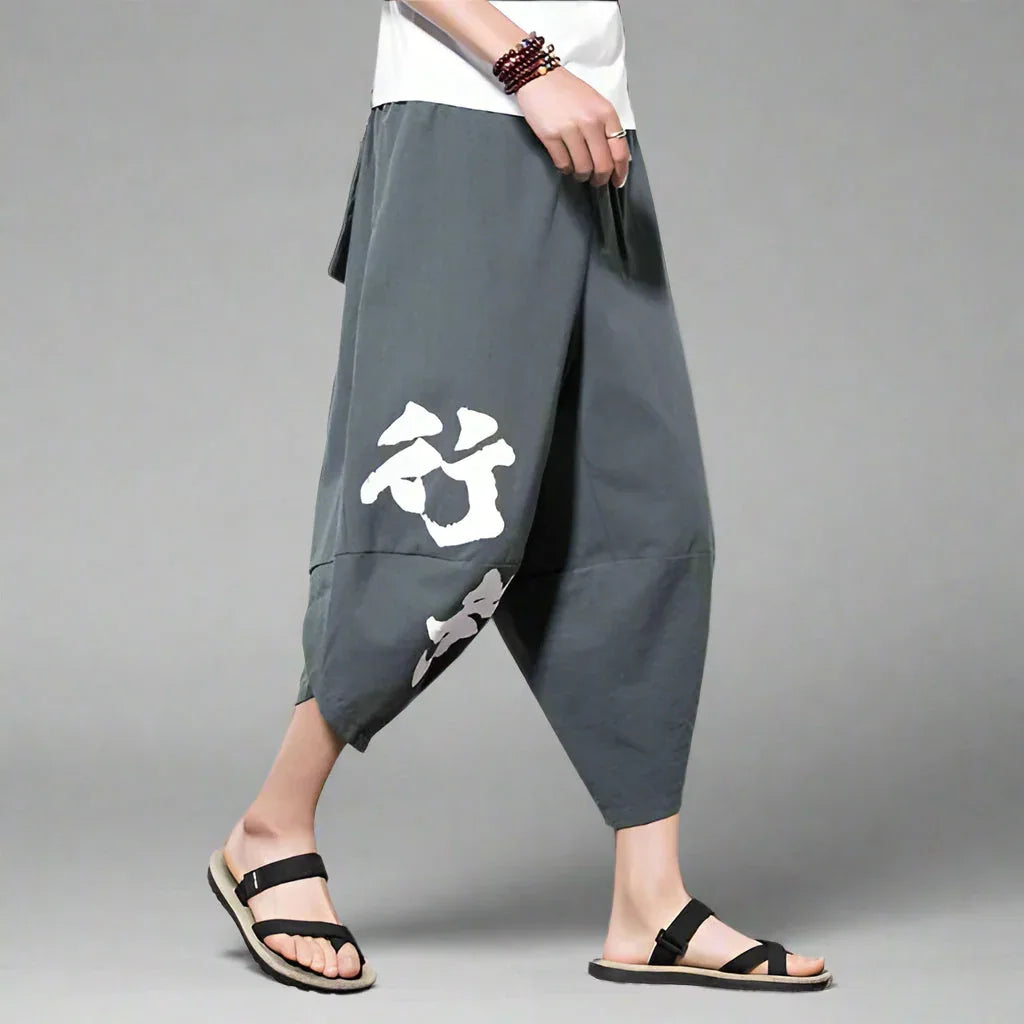 Tokyo-Style Urban Trousers - calf-length pants - Tokyo-Style Urban Trousers for Everyday Comfort