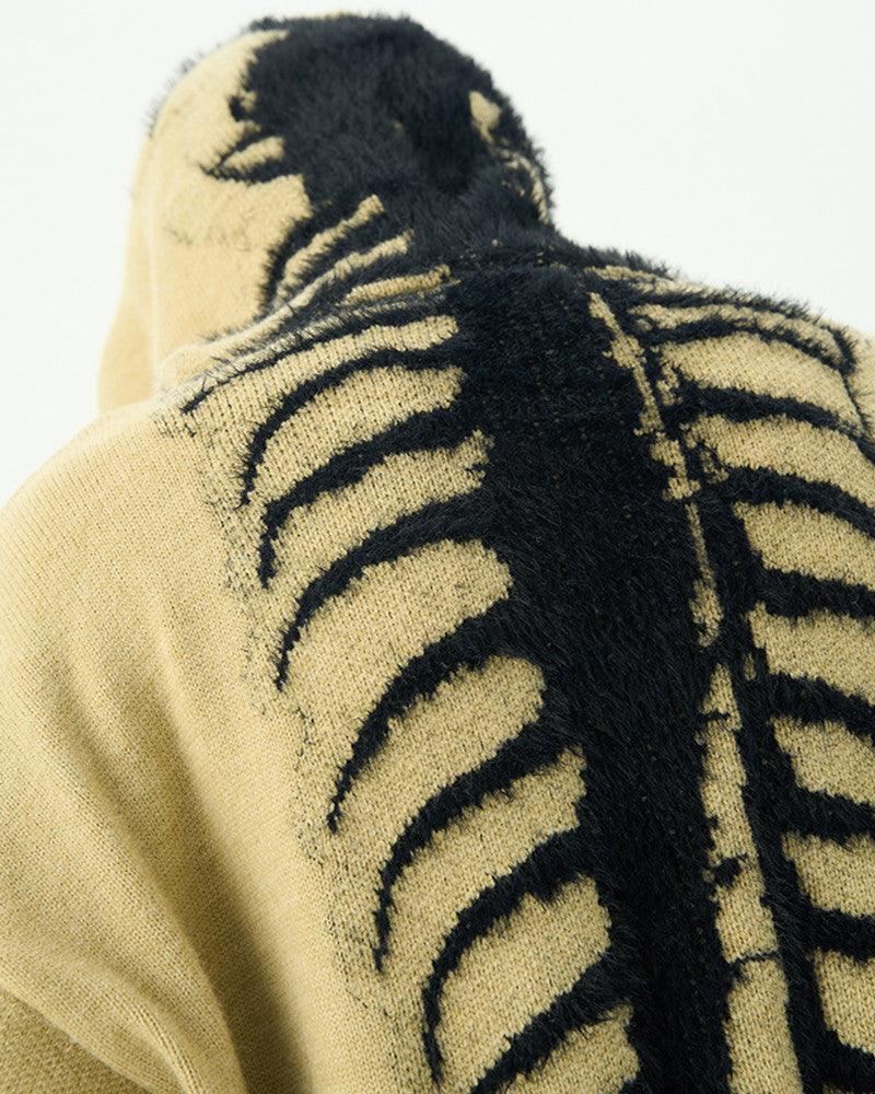 Edgy Urban Skull Hoodie