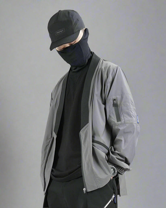 Avant-Garde Utility Kimono Jacket