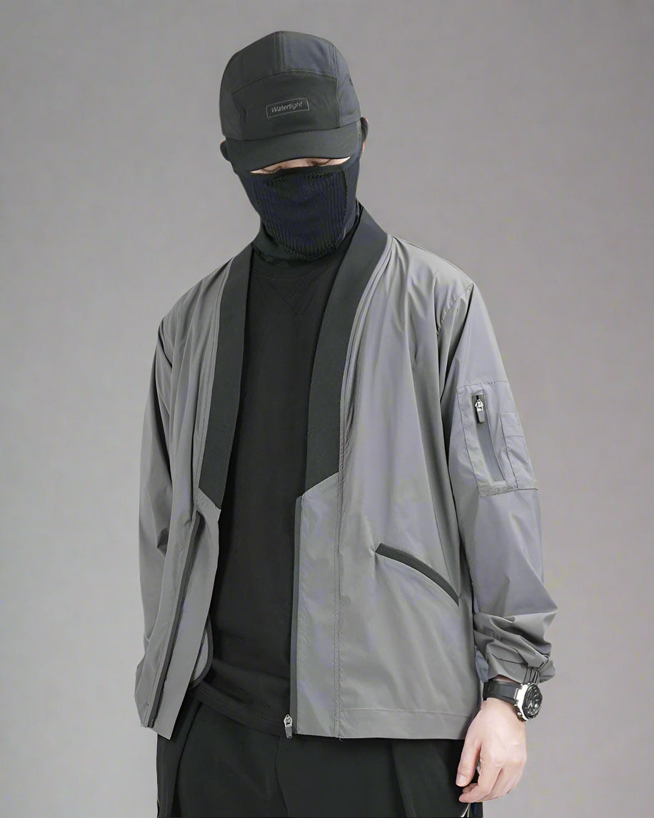 Avant-Garde Utility Kimono Jacket