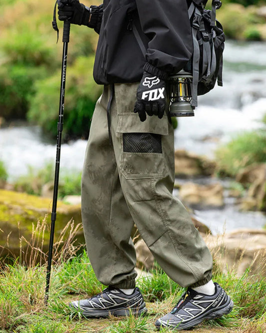 Trail-Ready Cargo Hiking Pants - water-repellent pants - Trail-Ready Cargo Pants for Hiking Adventures