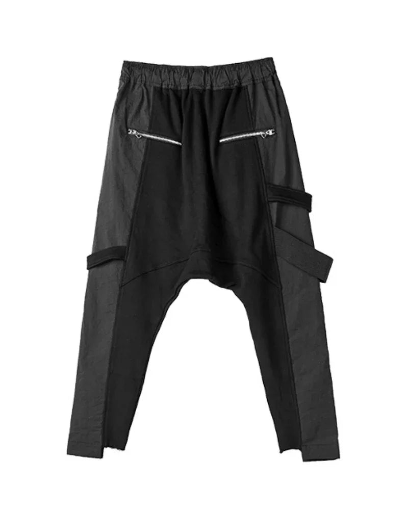 Trendy Asymmetric Utility Pants - casual fashion pants - Trendy Asymmetric Utility Pants for Casual Elegance