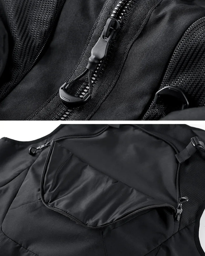 Ultimate Utility Cargo Vest - layering options - Functional Utility Cargo Vest for Urban Use