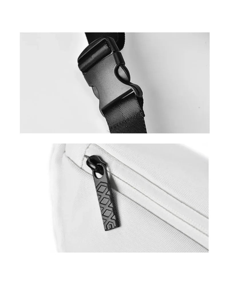 Urban Reflective Chest Pack - stylish chest pack - Reflective Chest Pack for Nighttime Activities