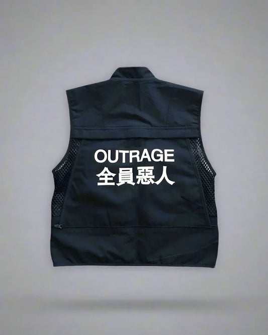 Versatile City Cargo Vest - multiple pockets vest - Stylish City Cargo Vest with Pockets