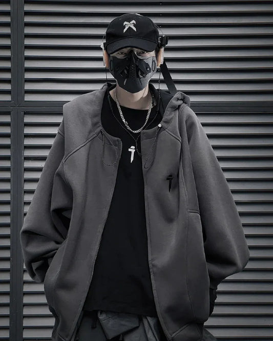 Versatile City Zip Hoodie - streetwear - Stylish Versatile City Zip Hoodie for Everyday Wear