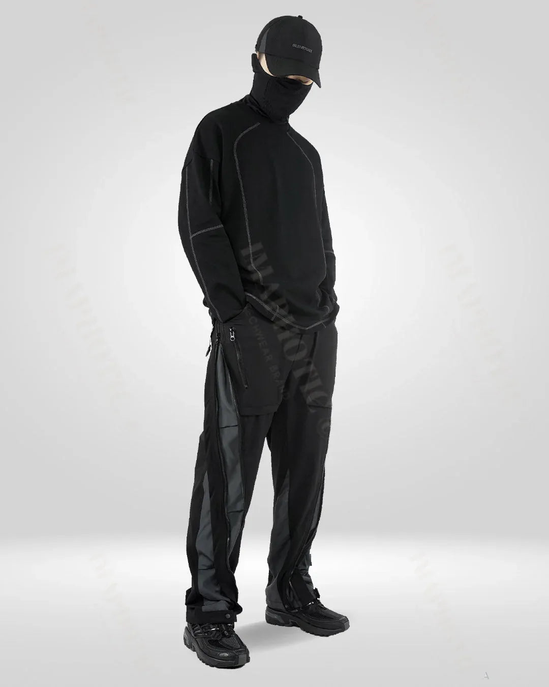 Versatile Stretch Straight-Leg Trousers - functional pants - Comfortable Straight-Leg Trousers with Pockets