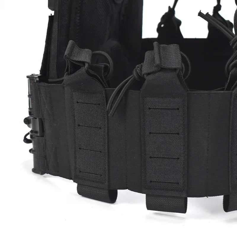 Versatile Tactical Combat Vest - MOLLE system vest - Durable Tactical Combat Vest for Urban Environments