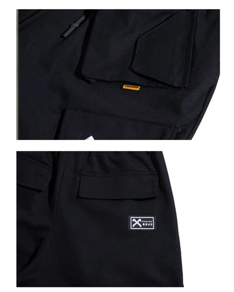 Versatile Tech Cargo Shorts - urban fashion - Functional Cargo Shorts for Streetwear Looks