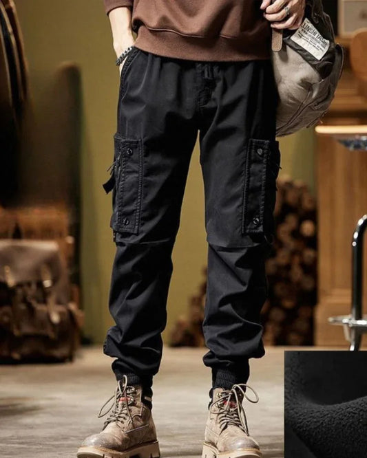 Versatile Utility Cargo Trousers - durable cargo trousers - Functional Techwear Cargo Trousers for All