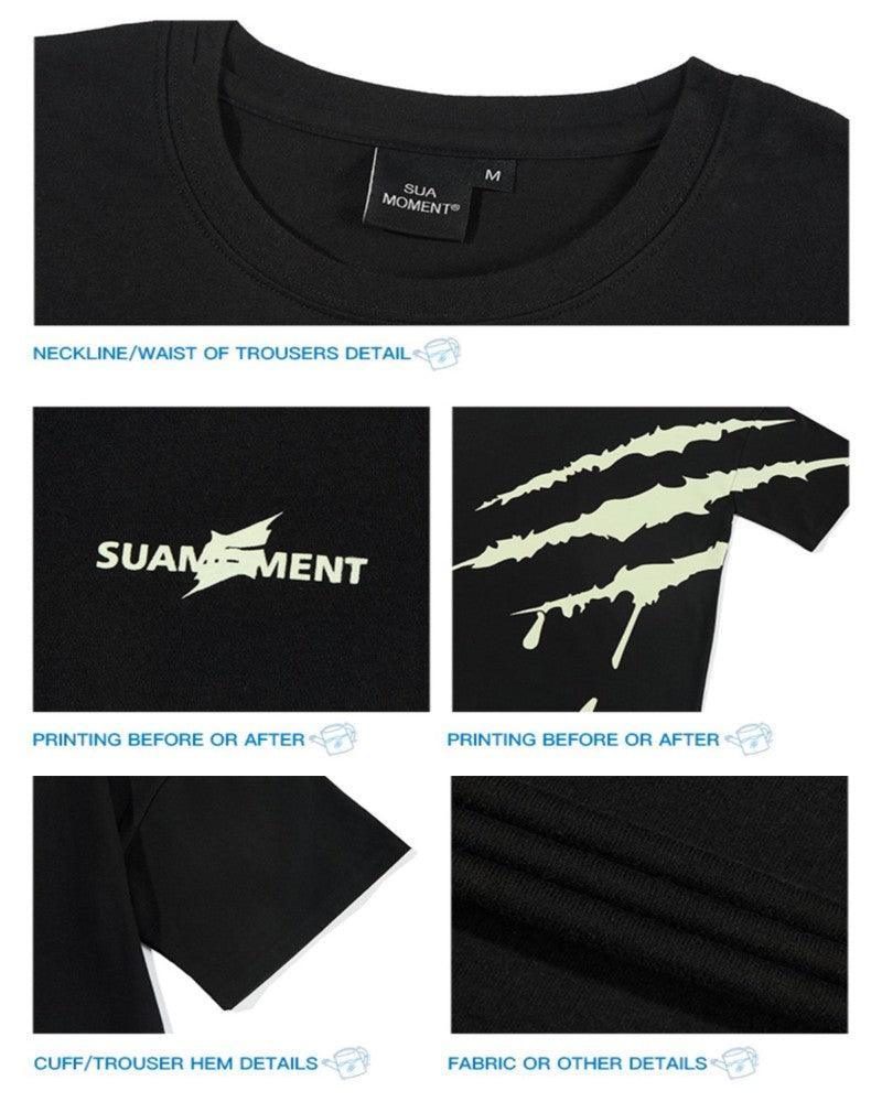 Vibrant Claw Scratch Tech Shirt - urban fashion - Vibrant Unisex Claw Scratch Tech Shirt