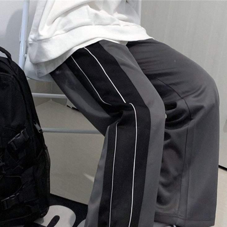 Vintage Track Pants - non-stretch pants - Stylish Vintage Track Pants for Ultimate Comfort