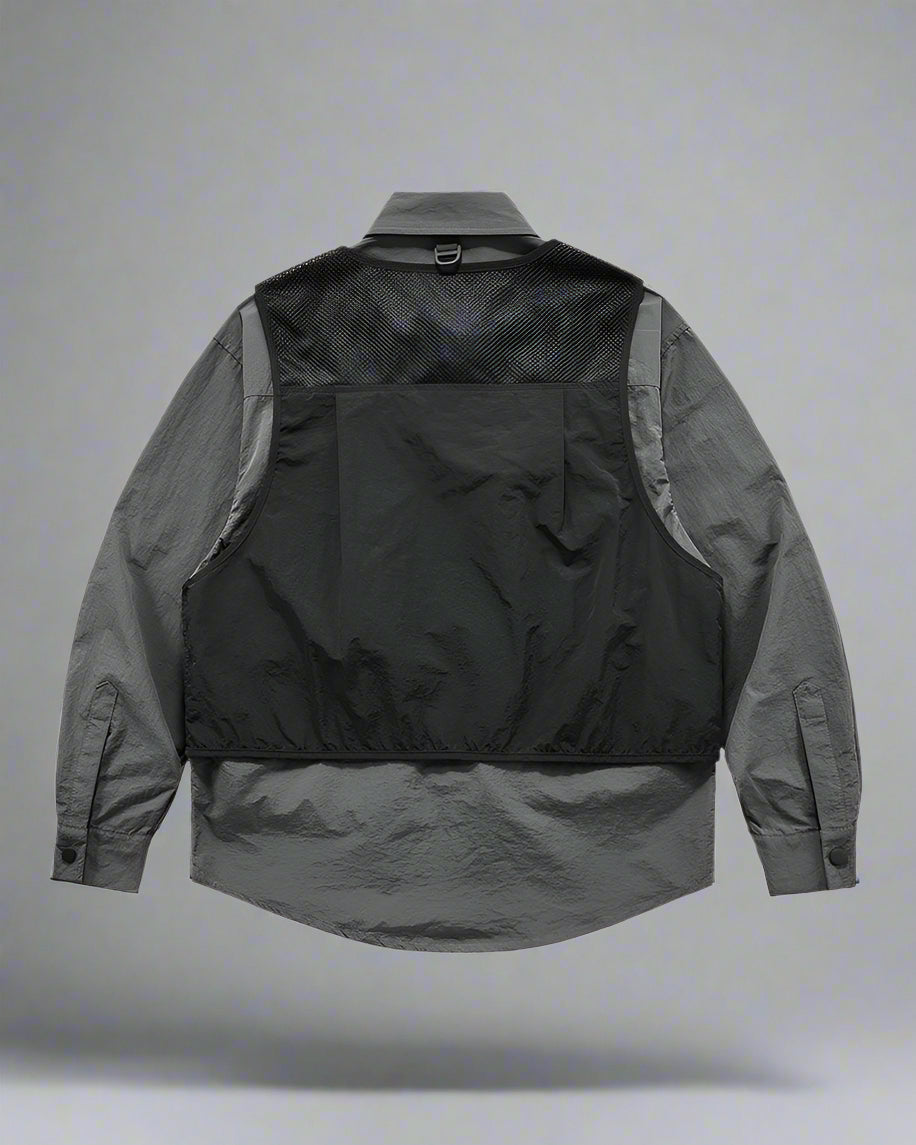 Functional Layered Pocket Shirt
