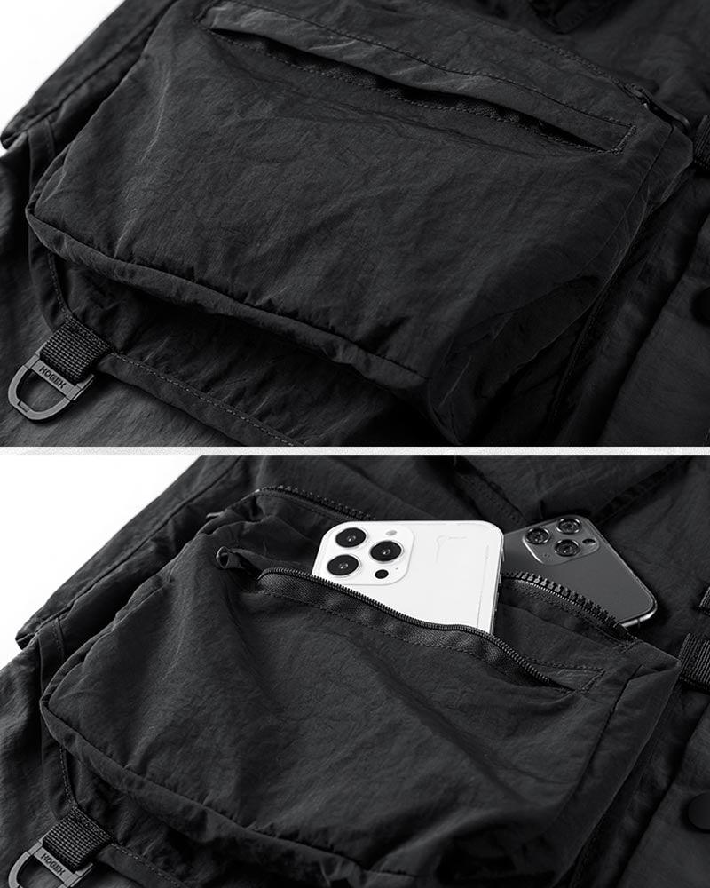Functional Layered Pocket Shirt