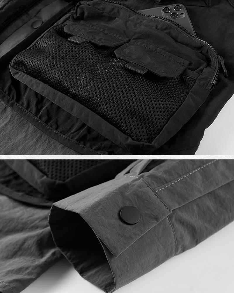 Functional Layered Pocket Shirt