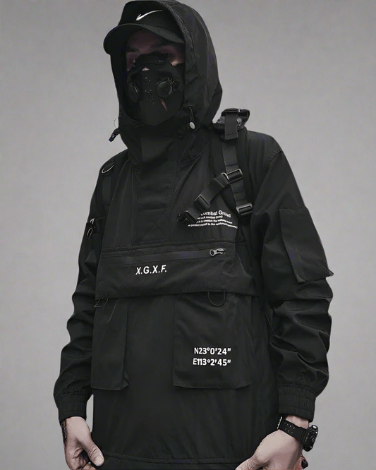 Versatile Hooded Jacket with Pockets