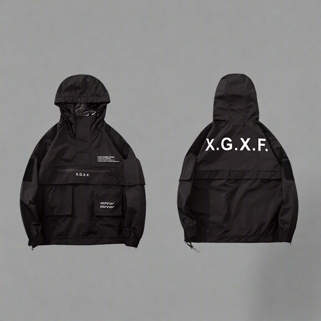 Versatile Hooded Jacket with Pockets