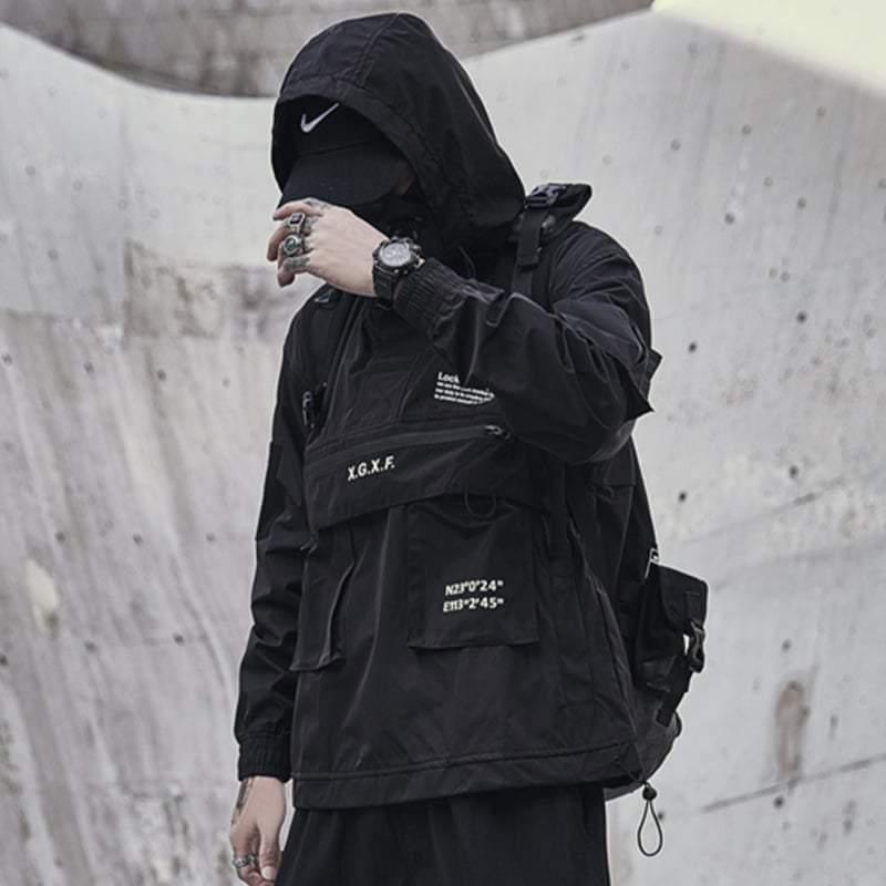 Versatile Hooded Jacket with Pockets