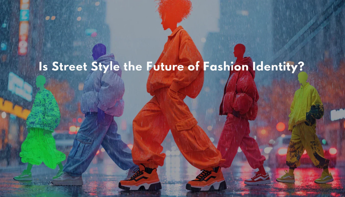 Hero image featuring diverse oversized streetwear silhouettes in vibrant layers against an urban backdrop