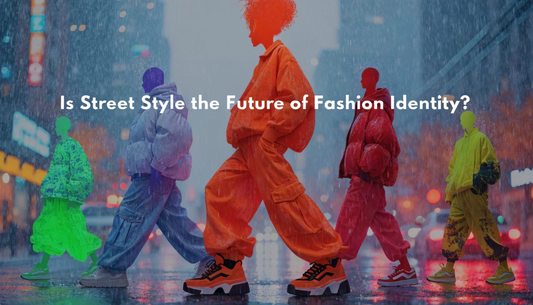 Hero image featuring diverse oversized streetwear silhouettes in vibrant layers against an urban backdrop