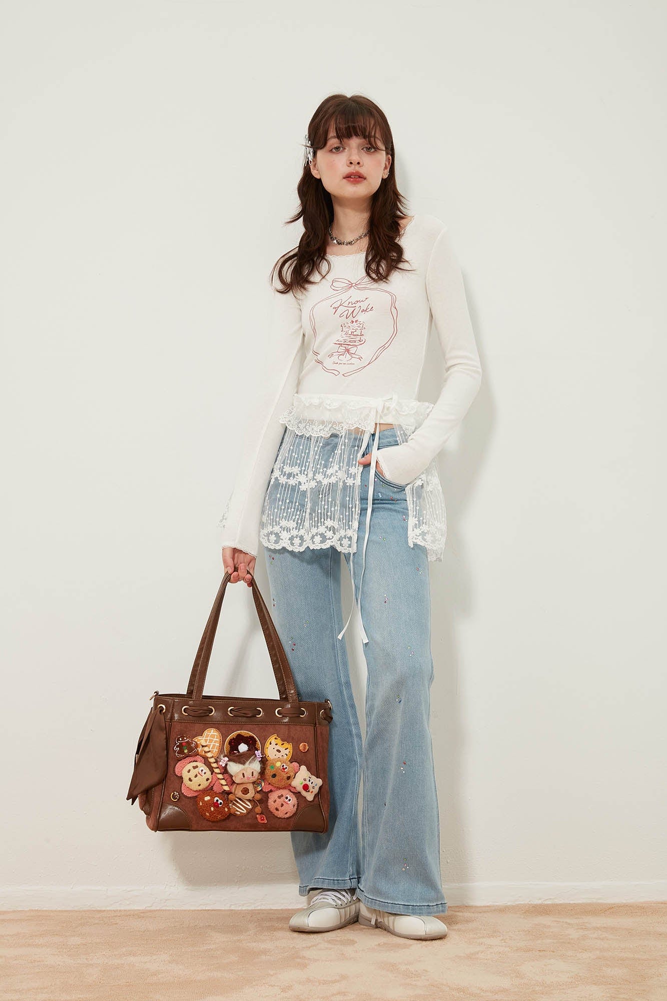 Adorable Plush Doll Tote