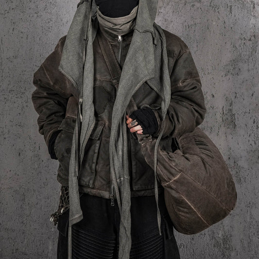 Vintage Crescent Nomad Bag