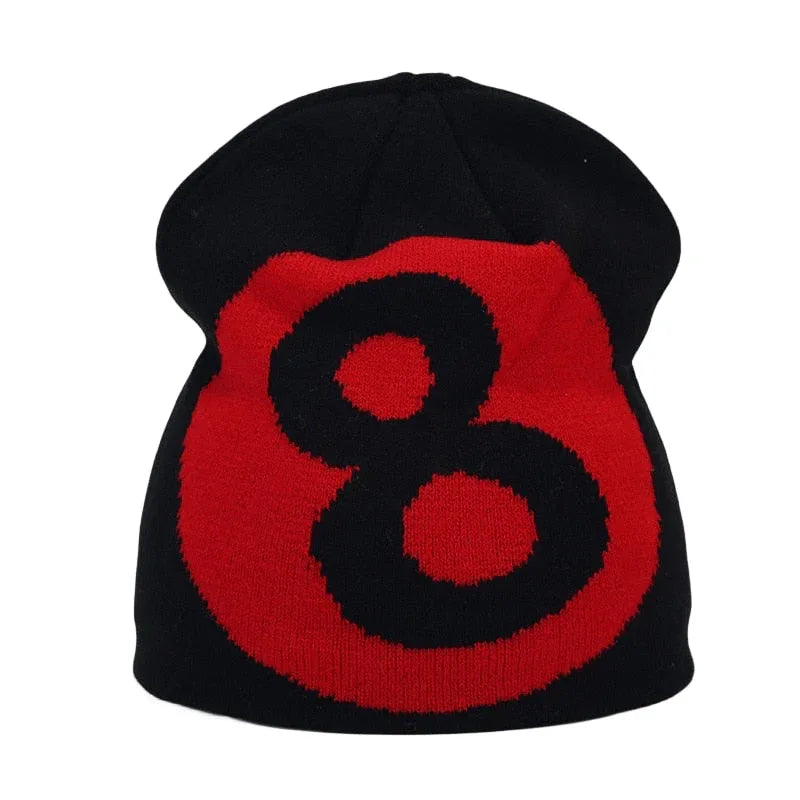 8 Ball Beanies - y2k-core - Y2K Inspired 8 Ball Beanies for Trendy Streetwear