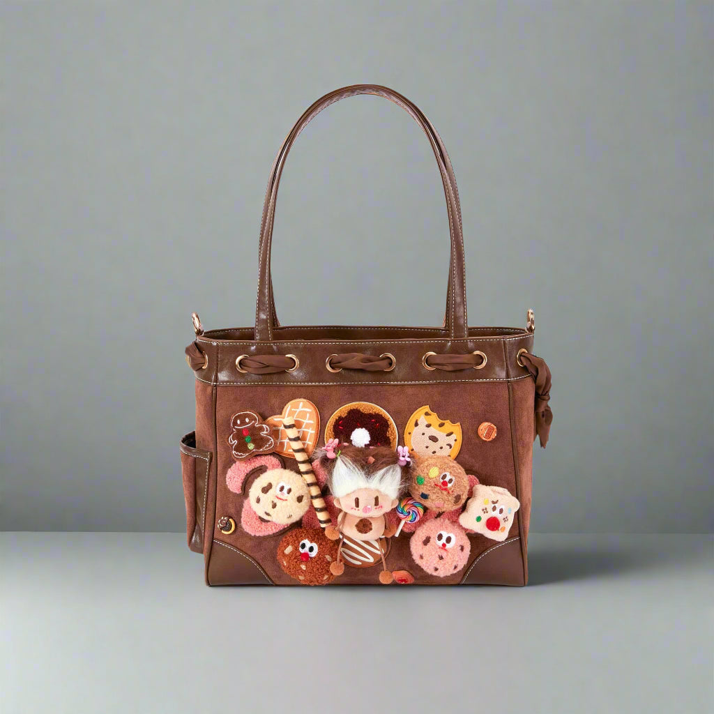 Adorable Plush Doll Tote