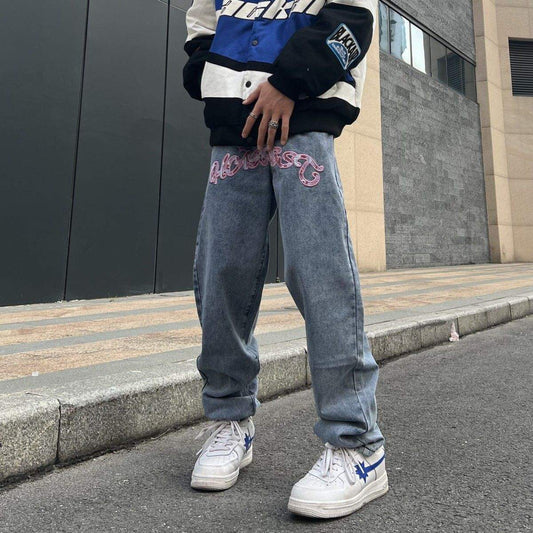 Baggy Graffiti Jeans for Streetwear Style
