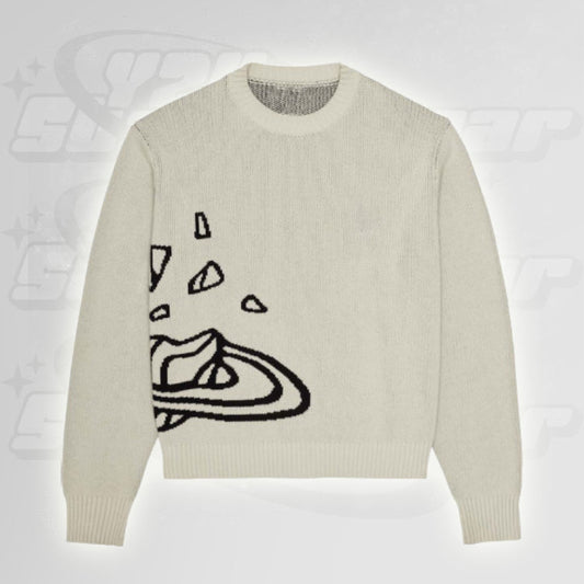 Beige Knit