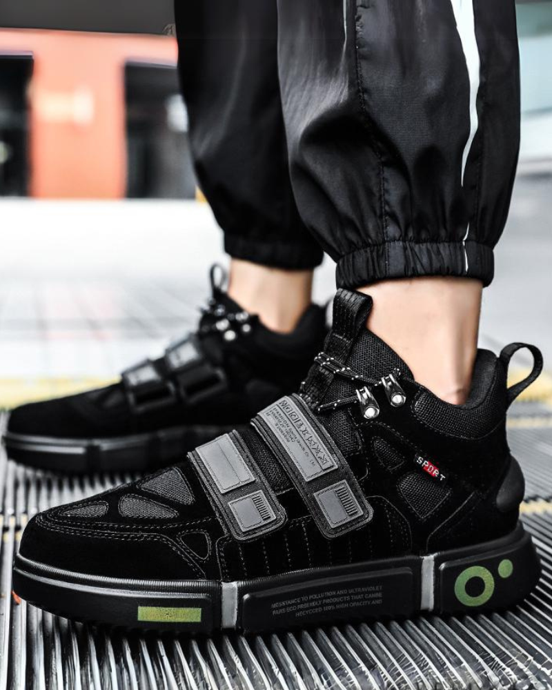 Vibrant Duo-Tone Unisex Sneakers