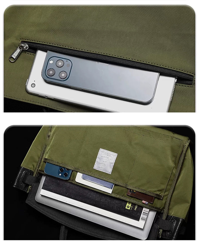All-in-One Tech Messenger Bag