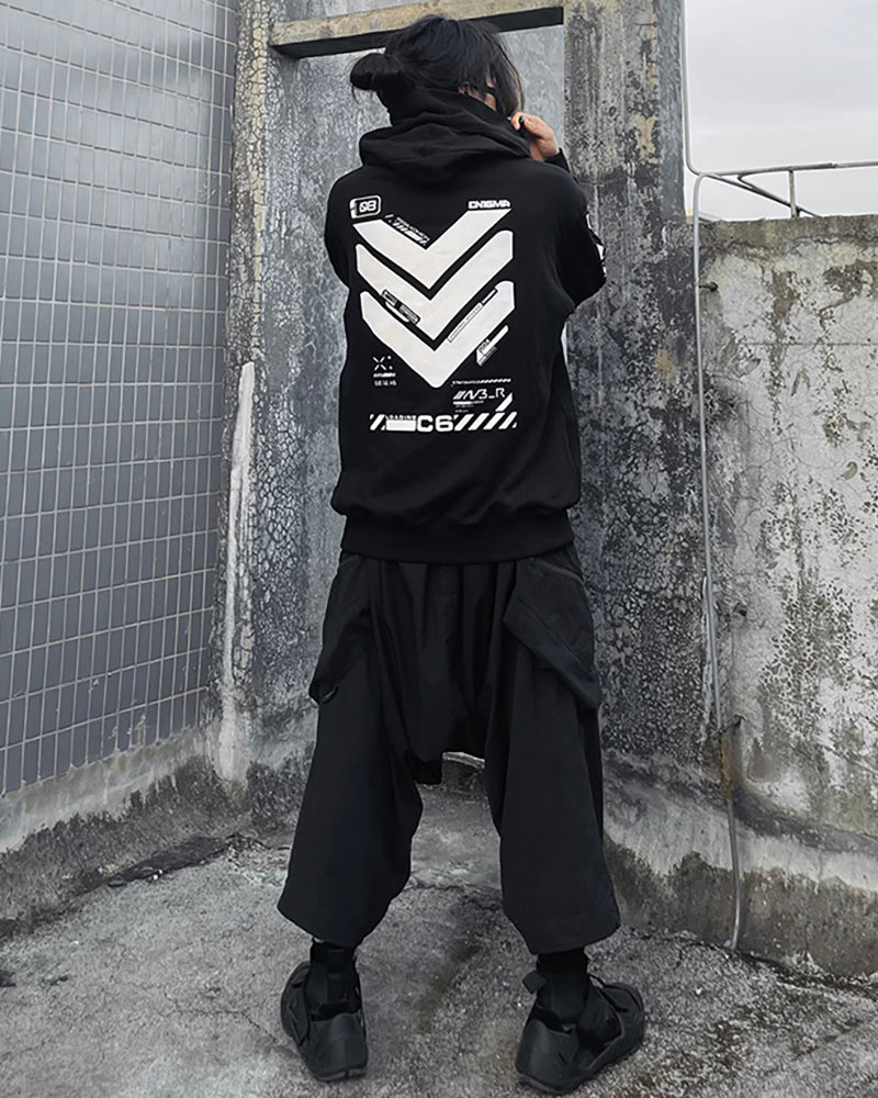Neon Dreams Cyberpunk Hoodie