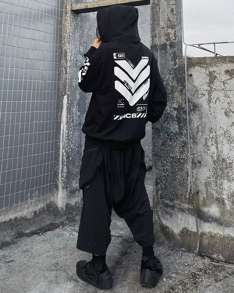 Neon Dreams Cyberpunk Hoodie