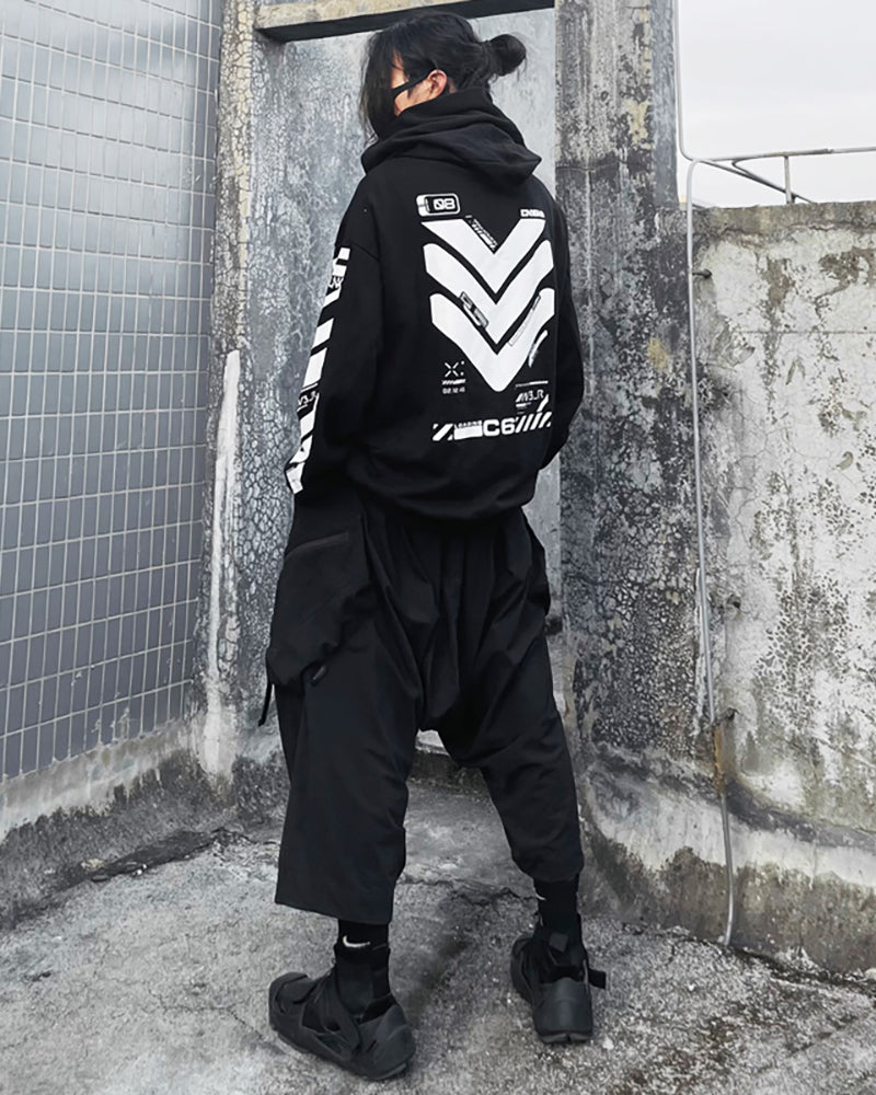 Neon Dreams Cyberpunk Hoodie