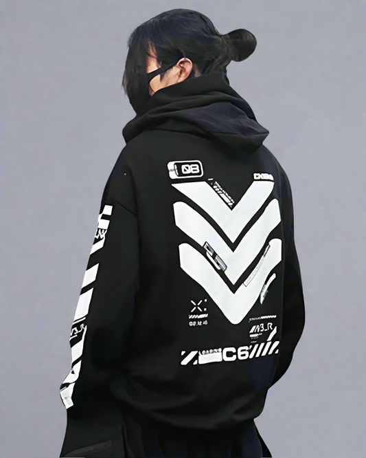 Neon Dreams Cyberpunk Hoodie