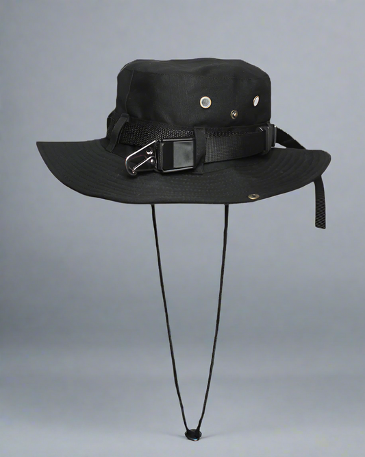 Avant-Garde Drawstring Bucket Hat