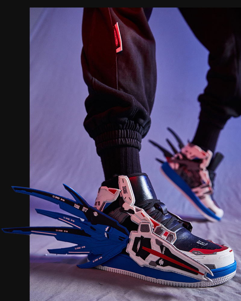 Elevated Winged Sneakers