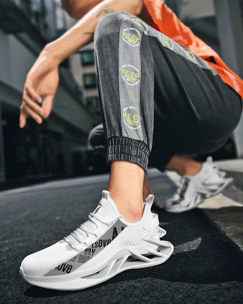 Lightweight Reflective Futuristic Sneakers