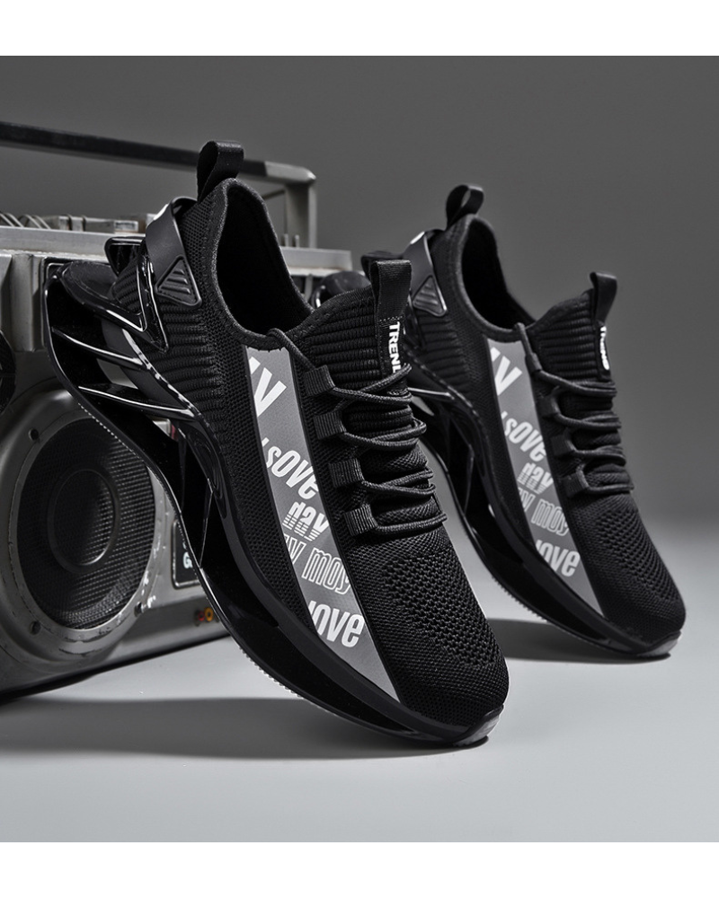 Lightweight Reflective Futuristic Sneakers