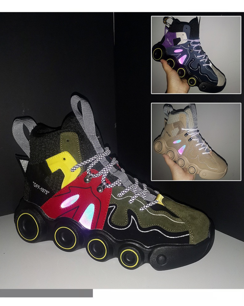 Next-Gen Reflective Wheel Kicks