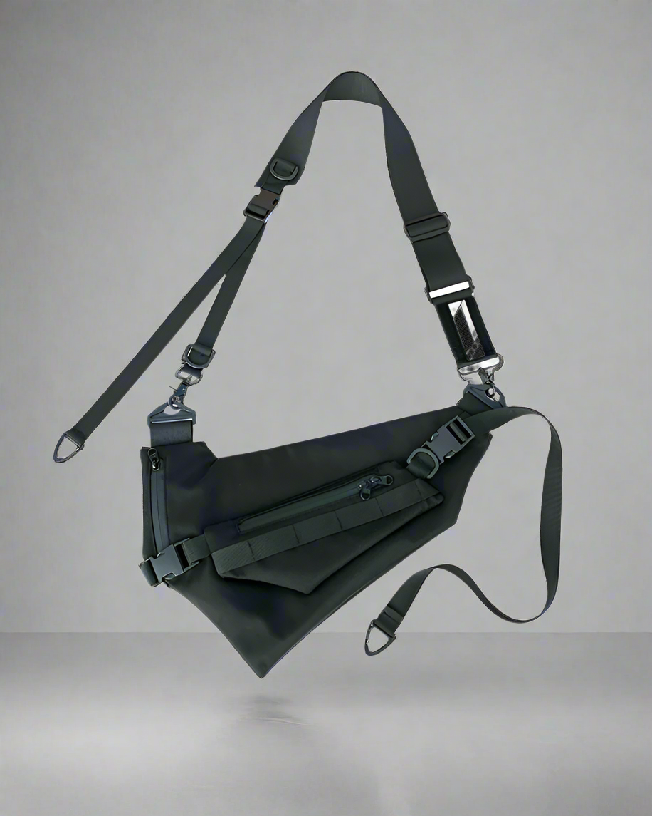 Multi-Use Black Sling Pack