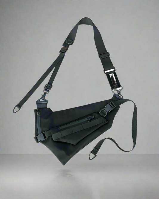 Multi-Use Black Sling Pack