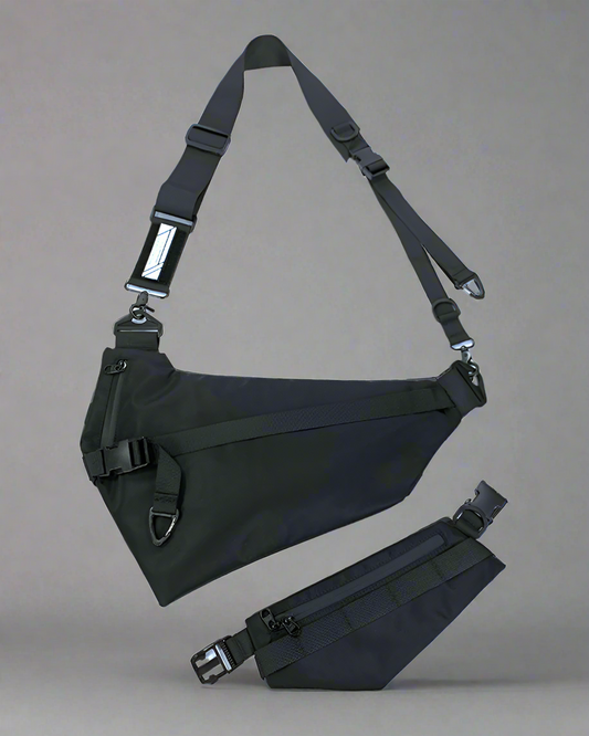 Multi-Use Black Sling Pack