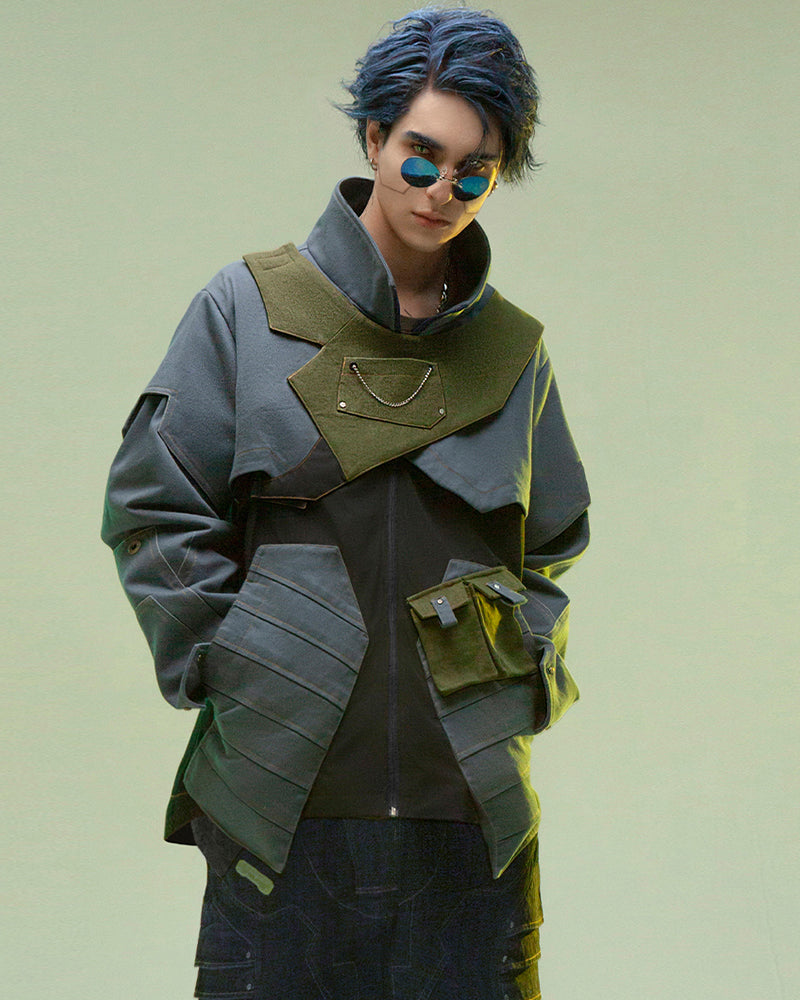 High-Tech Multi-Pocket Jacket