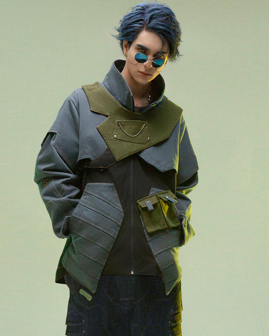 High-Tech Multi-Pocket Jacket