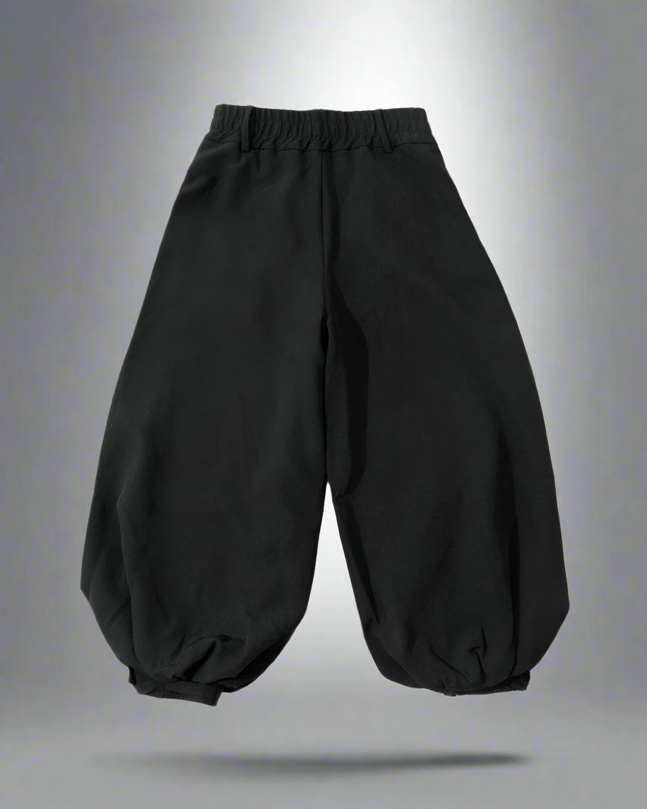Chic Unisex Dark Apparel Set