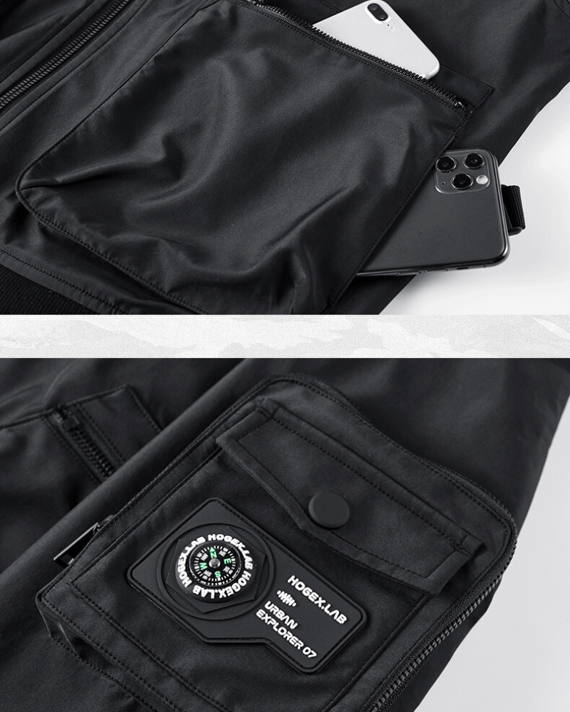 Multifunctional Bomber Jacket & Backpack