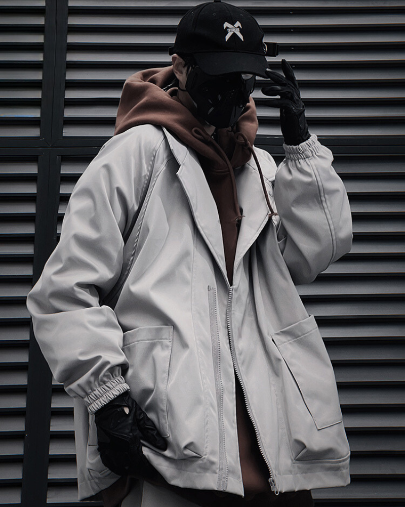 Chic Zip-Up Unisex Jacket