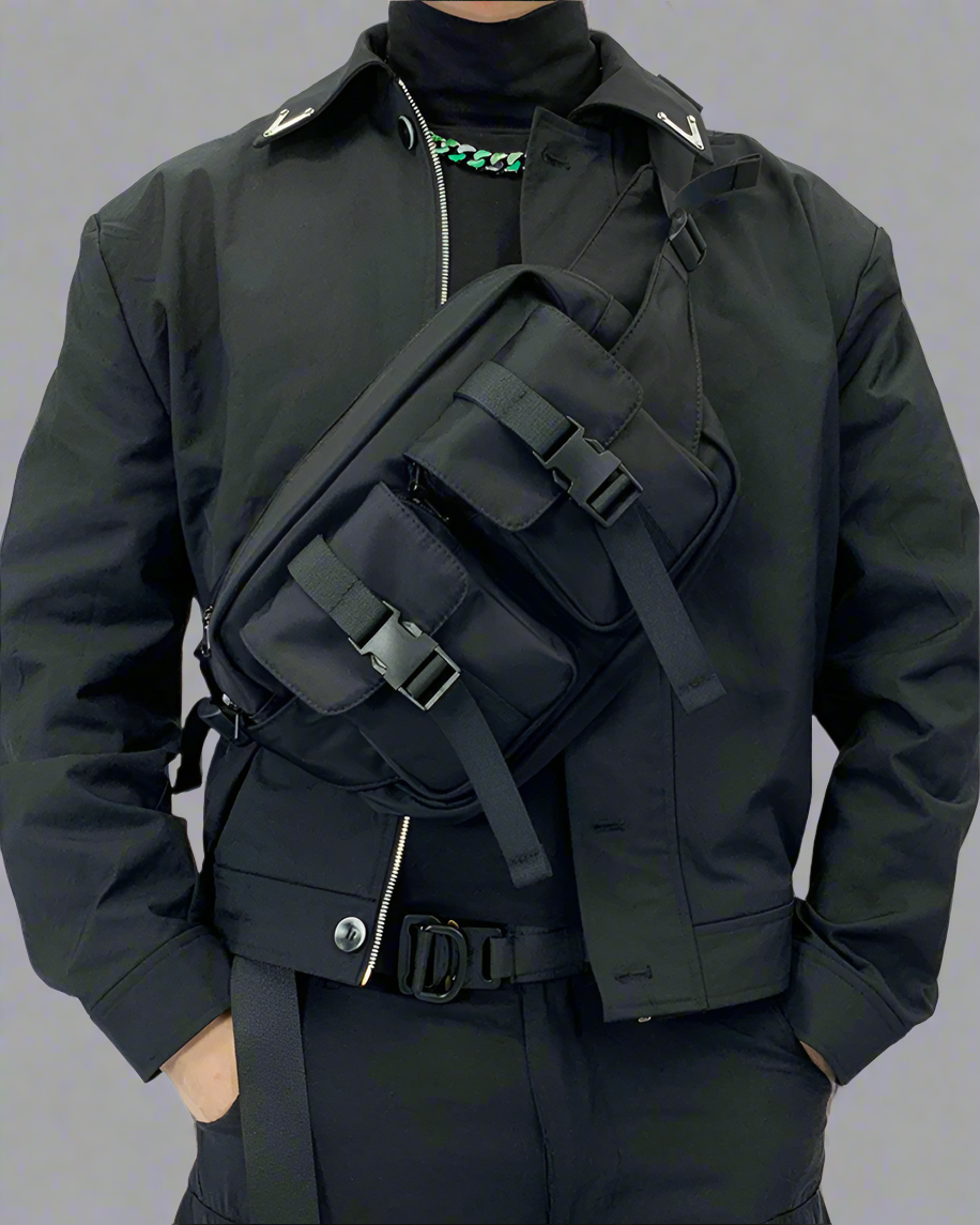 Multi-Functional Nylon Sling Pack